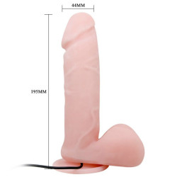 BAILE - OLIVER REALISTISCHER VIBRATOR MIT ROTATIONSFUNKTION – Produktansicht 4