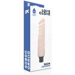 LOVECLONE - JANSEN SELBSTSCHMIERENDER VIBRATOR 26 CM -O- 4.2 CM – Produktansicht 4