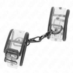 KINK - TRANSPARENT HANDGELENKMANSCHETTEN VERSTELLBAR 18-30 CM X 5,5 CM – Produktansicht 3