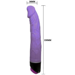 BAILE - ADOUR CLUB REALISTISCHER VIBRATOR 23 CM FLIEDER – Produktansicht 3