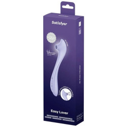 SATISFYER - EASY LOVER VIBRADOR & ESTIMULADOR AIR PULSE – Produktansicht 5