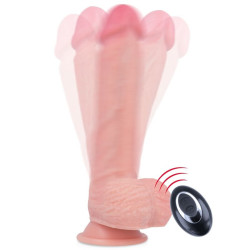 ROCKARMY - FLÜSSIGER SILIKONVIBRATOR FERNBEDIENUNG PREMIUM APACHE 20.5 CM -O- 4.62 CM – Produktansicht 2