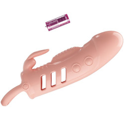 PRETTY LOVE - SLOANE NATÜRLICHE KANINCHEN-PENISHÜLLE – Produktansicht 3