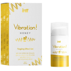 INTT - KRAFTVOLLES INTIMATISTIMULANS HONIG-FLÜSSIGE VIBRATORGEL 15 ML – Produktansicht 2
