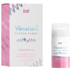 INTT - KRAFTVOLLES INTIMULATIONS-ZUCKERWATTE-FLÜSSIGE VIBRATOR-GEL 15 ML – Produktansicht 2