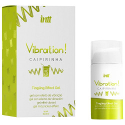 INTT - KRAFTVOLLES INTIMATIMULANS CAIPIRINHA FLÜSSIGE VIBRATORGEL 15 ML – Produktansicht 2