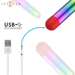 INTENSE - DEBBIE RAINBOW KLITORIS VIBRIERENDE KUGEL – Produktansicht 5