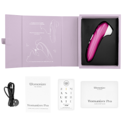 WOMANIZER - PRO VIBRANT KLITORALSTIMULATOR PINK – Produktansicht 6