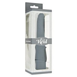GET REAL - KLASSISCHER GLATTVIBRATOR SCHWARZ – Produktansicht 3