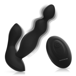 BLACK&SILVER - CORA ANAL PLUG SILIKON FERNBEDIENUNG – Produktansicht 3