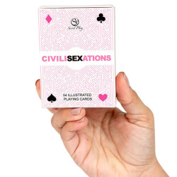 SECRET PLAY - KARTENSPIEL FÜR PAARE "CIVILISEXATIONS" – Produktansicht 5