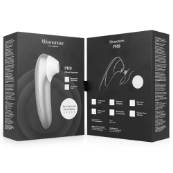 WOMANIZER - PRO VIBRANT KLITORALSTIMULATOR SILBERGRAU – Produktansicht 7