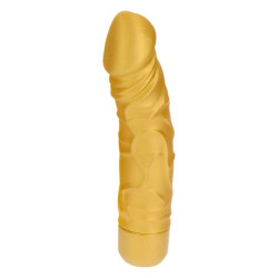 GET REAL - GOLD DICKER ORIGINAL VIBRATOR GOLD – Produktansicht 3