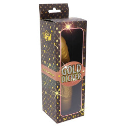 GET REAL - GOLD DICKER ORIGINAL VIBRATOR GOLD – Produktansicht 8