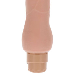 GET REAL - GLATTE VIBRATORHAUT MIT DUAL DICHTE – Produktansicht 3