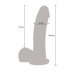 GET REAL - MAGNETISCHER PULSE VERTRAUENDE DILDO-HAUT – Produktansicht 5
