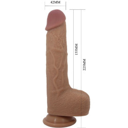 PRETTY LOVE - TOMMY REALISTISCHER DILDO-VIBRATOR 22.5 CM – Produktansicht 4