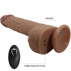 PRETTY LOVE - TOMMY REALISTISCHER DILDO-VIBRATOR 22.5 CM – Produktansicht 6