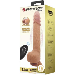PRETTY LOVE - TOMMY REALISTISCHER DILDO-VIBRATOR 22.5 CM – Produktansicht 7