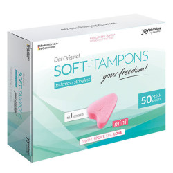 JOYDIVISION SOFT-TAMPONS - ORIGINAL WEICHE TAMPONS MINI X 50 EINHEITEN – Produktansicht 2