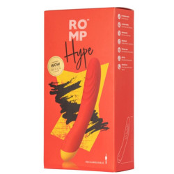 ROMP - HYPE Multifunktions-G-Punkt-Vibrator Rot – Produktansicht 7