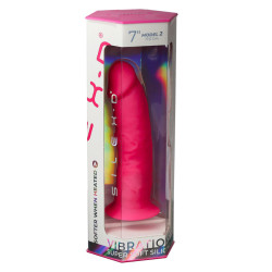 SILEXD - REALISTISCHER PENIS MODELL 2 ROSA + FERNBEDIENUNG LRS 17 CM – Produktansicht 7