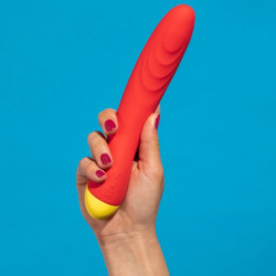 ROMP - HYPE Multifunktions-G-Punkt-Vibrator Rot – Produktansicht 13