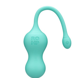 ROMP - CELLO MULTIFUNKTIONS-VIBRATIONS-EI TÜRKIS FERNBEDIENUNG – Produktansicht 4
