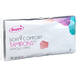 BEPPY - SOFT-COMFORT TAMPONS TROCKEN 4 EINHEITEN – Produktansicht 2