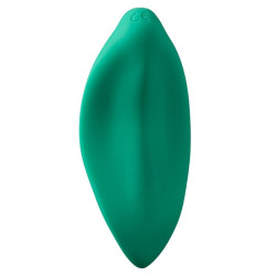 ROMP - WELLENVIBRATOR KLITORISSTIMULATOR, ERGONOMISCHE FORM, AQUAGRÜN – Produktansicht 6