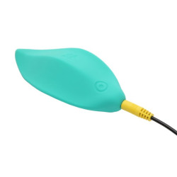 ROMP - WELLENVIBRATOR KLITORISSTIMULATOR, ERGONOMISCHE FORM, AQUAGRÜN – Produktansicht 8
