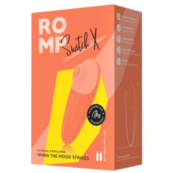 ROMP - SWITCH X KLITORISSTIMULATOR, 6 STUFEN, ORANGE – Produktansicht 4