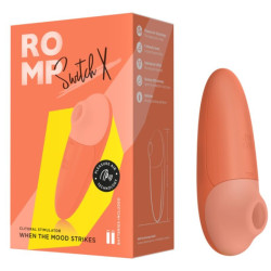 ROMP - SWITCH X KLITORISSTIMULATOR, 6 STUFEN, ORANGE – Produktansicht 5