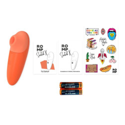 ROMP - SWITCH X KLITORISSTIMULATOR, 6 STUFEN, ORANGE – Produktansicht 12
