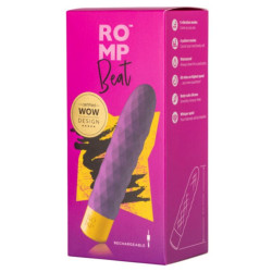 ROMP - BEAT MINI MULTIFUNKTIONS-VIBRATIONSKUGEL VIOLET – Produktansicht 5