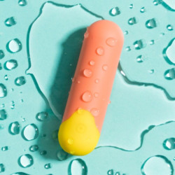 ROMP - RIOT MULTIFUNKTIONS-VIBRATIONSKUGEL ORANGE + GELB – Produktansicht 2