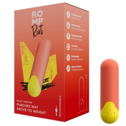 ROMP - RIOT MULTIFUNKTIONS-VIBRATIONSKUGEL ORANGE + GELB – Produktansicht 7