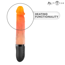 MR INTENSE - JEAN UP&DOWN VIBRATOR SILIKON MIT WÄRMEEFFEKT 24 CM -Ø- 3,8 CM – Produktansicht 4