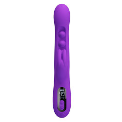 PRETTY LOVE - SABIEN RABBIT VIBRATOR MIT KLOPFSTIMULATION UND LILA LED – Produktansicht 7