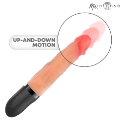 MR INTENSE - JEAN UP&DOWN VIBRATOR SILIKON MIT WÄRMEEFFEKT 24 CM -Ø- 3,8 CM – Produktansicht 6