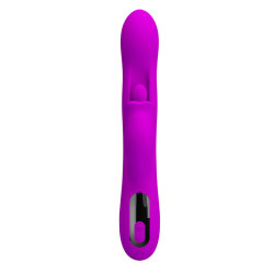 PRETTY LOVE - YALANDA HASE OSZILLIERENDER VIBRATOR MIT LED-ANZEIGE, LILA – Produktansicht 4