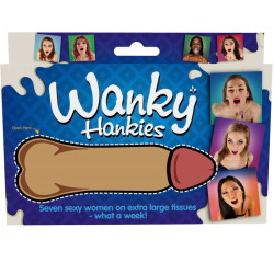 SPENCER & FLEETWOOD - WANKY HANKIES 7 EXTRA GROßE DAMENTASCHENTÜCHER – Produktansicht 3