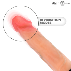 MR INTENSE - JEAN UP&DOWN VIBRATOR SILIKON MIT WÄRMEEFFEKT 24 CM -Ø- 3,8 CM – Produktansicht 8