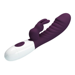 PRETTY LOVE - NAUGHTY BUNNY 30-FUNKTIONEN-KANINCHENVIBRATOR LILA – Produktansicht 3