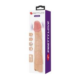 PRETTY LOVE - LEANDER FLEXIBLER REALISTISCHER VIBRATOR – Produktansicht 10