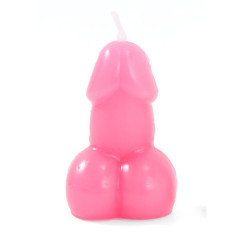 DIABLO PICANTE – PENISFÖRMIGE KERZE IN FUCHSIA