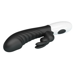 PRETTY LOVE - NAUGHTY BUNNY 30-FUNKTIONEN-HASENVIBRATOR SCHWARZ – Produktansicht 4