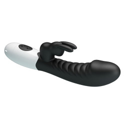 PRETTY LOVE - NAUGHTY BUNNY 30-FUNKTIONEN-HASENVIBRATOR SCHWARZ – Produktansicht 5