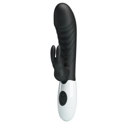 PRETTY LOVE - NAUGHTY BUNNY 30-FUNKTIONEN-HASENVIBRATOR SCHWARZ – Produktansicht 7
