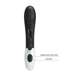 PRETTY LOVE - NAUGHTY BUNNY 30-FUNKTIONEN-HASENVIBRATOR SCHWARZ – Produktansicht 9